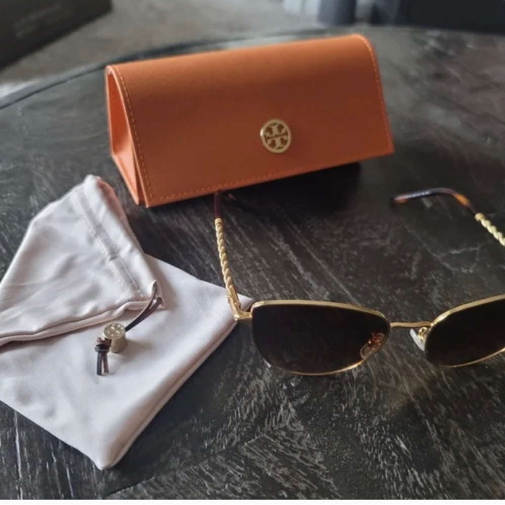 Tory Burch Sunglasses Gold